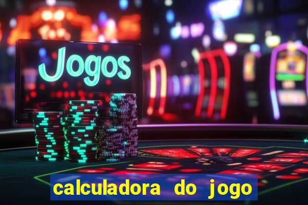 calculadora do jogo do bicho